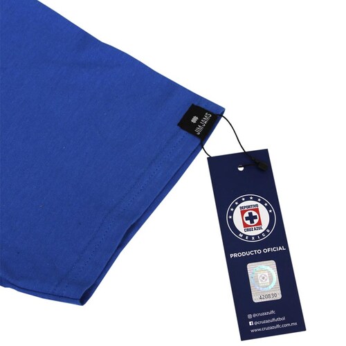 Playera Niño Jugadores CA Marca Cruz Azul Producto Oficial