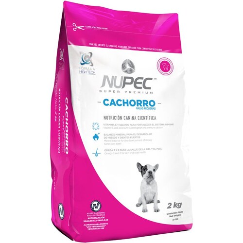 Nupec Cachorro Razas Pequeñas 8 kilos