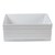 Lavabo Cerámico para Baño BER  forma cuadrada en color blanco brillante, acabado con líneas horizontales. De sobreponer, con diseño europeo ideal para todo tipo de baños. Dimensiones 38.0 x 38.0 x 13.5 cms. (base x altura x profundidad)