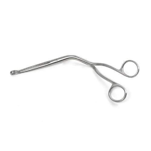 Pinza Magill 23cm Curva Acero Inoxidable Guttek 3-140