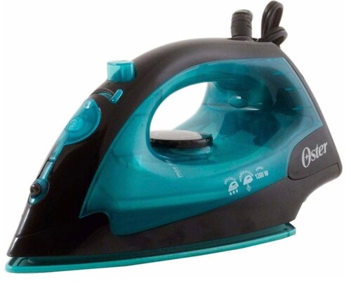 Plancha De Vapor Oster GCSTBS-5955NE Base Doble Capa Cerámica
