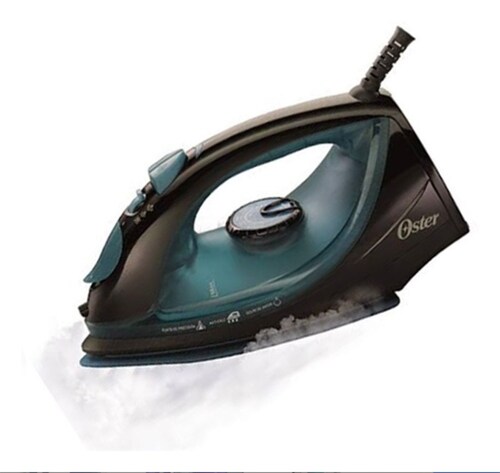 Plancha De Vapor Oster GCSTBS-5955NE Base Doble Capa Cerámica