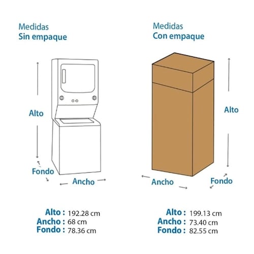 Centro de lavado Mabe MCL1740GSBB0 gas natural 17 kg Blanco 120 Volts ALB