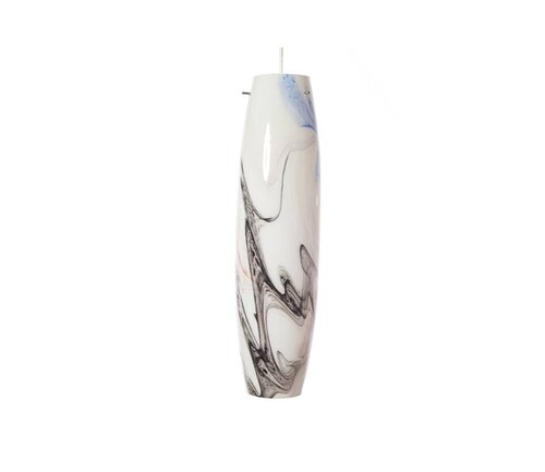 Lampara colgante Campana 1 Luz 3344-8 Blanco 14x13 cm