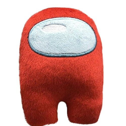 Among Us Impostor Rojo Red 10 