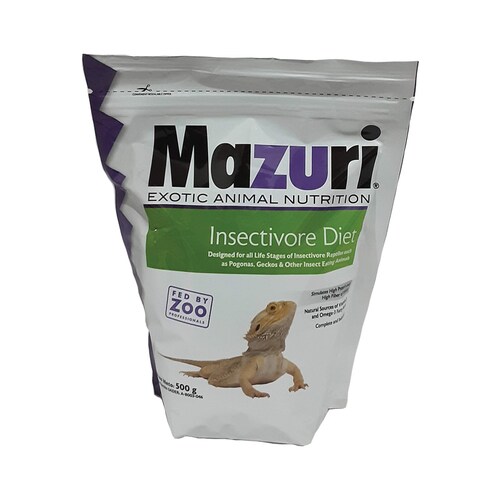 Mazuri Insectivore Diet Alimento Para Erizo Insectivoros 500 Grs