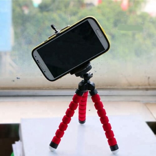 Octopus Tripie Soporte Para Celular O Camara Con Abrazadera