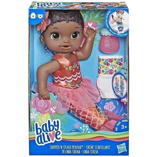 Baby Alive mi Linda Sirena Morena E3692