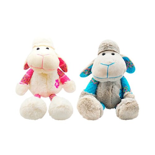 Borrego De Peluche Infantil Juguete Borreguito Suave 2 Piezas Peluche de Ovejas