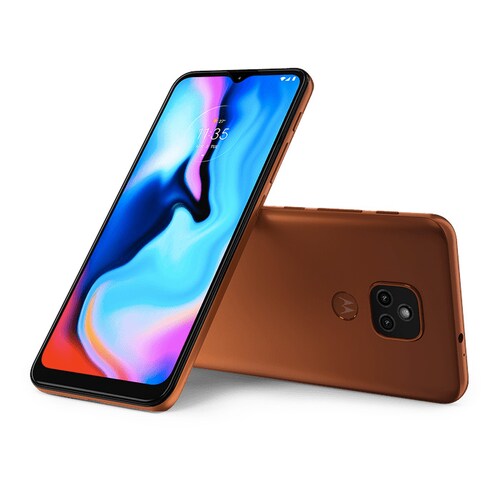 Celular Motorola Moto E7 Plus 4GB 64GB Anaranjado Nuevo