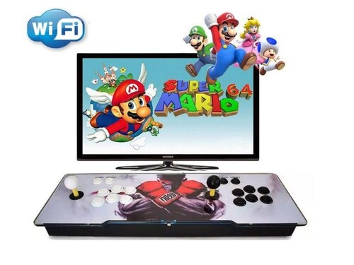 Tablero Pandora Consola Box Arcade Juegos Maquinita Retro 3D Wifi
