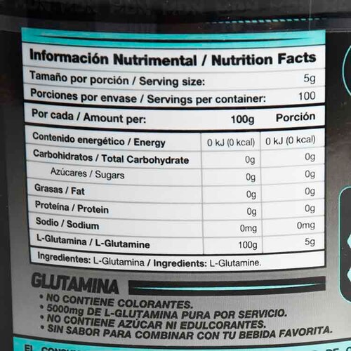 Glutamina 500g Mdn Sports