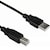 CABLE MANHATTAN USB A-B 1.8M NEGRO 342650