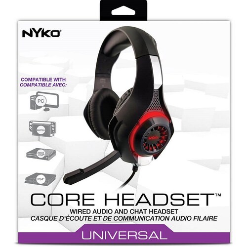 Diadema Gaming Nyko  Core Headset Universal