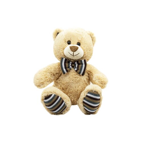 Oso De Peluche Café Y Beige Chico De Mayoreo Suave 4 Pzas