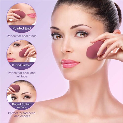 Esponjas De Maquillaje Premium Beauty Blender,4 Pz