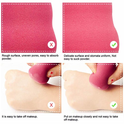 Esponjas De Maquillaje Premium Beauty Blender,4 Pz