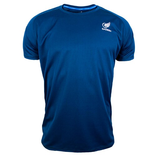 PLAYERA AZUL MARINO CUELLO REDONDO GADESH SPORT