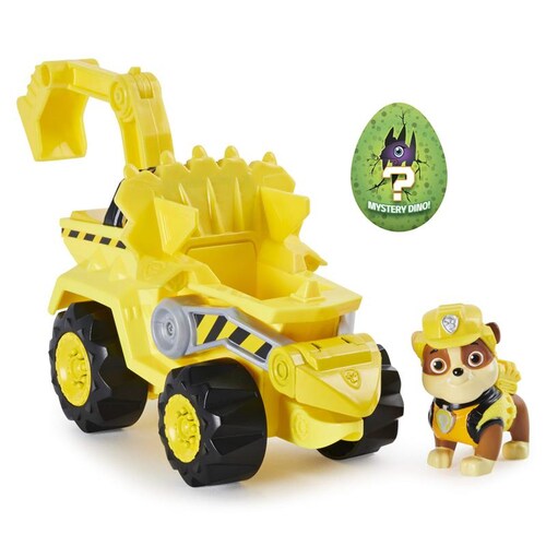 Paw Patrol Dino Rescue Rubble Deluxe Vehicle 
