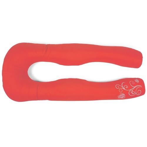 Almohada de embarazo y lactancia "Herradura" relleno microgel cojín