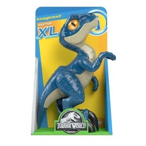 Jurassic World Velociraptor Blue Imaginext Tamaño Xl