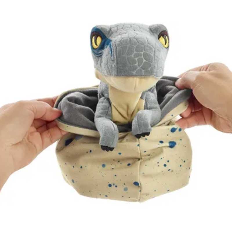 Jurassic World Velociraptor Blue Peluche