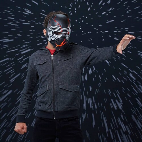 Mascara Electronica Force Rage Supreme Leader Kylo Ren