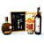 Regalos bonitos/Set de Whisky buchanans y Vino Tinto con estuche de madera y accesorios