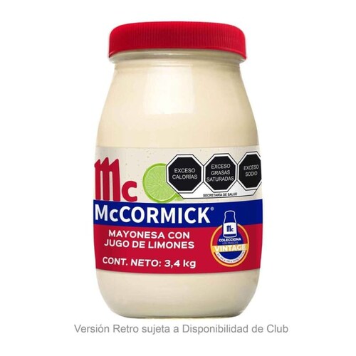 mayonesa McCormick - 1,4 kg