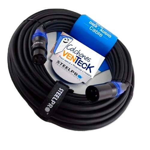 Cable Steelpro Xlr 10m Plus Cannon-jak Cannon Balanceado .