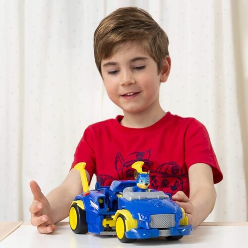 Paw Patrol Carro Chase Mighty Pups Super Paws Spin Master