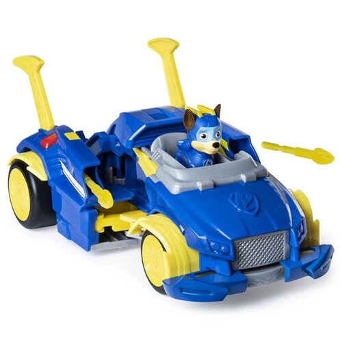 Paw Patrol Carro Chase Mighty Pups Super Paws Spin Master