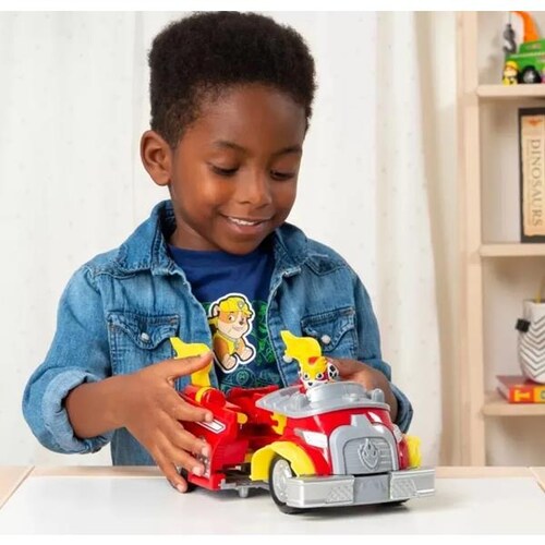 Paw Patrol Carro Marshall Mighty Pups Super Paws Spin Master
