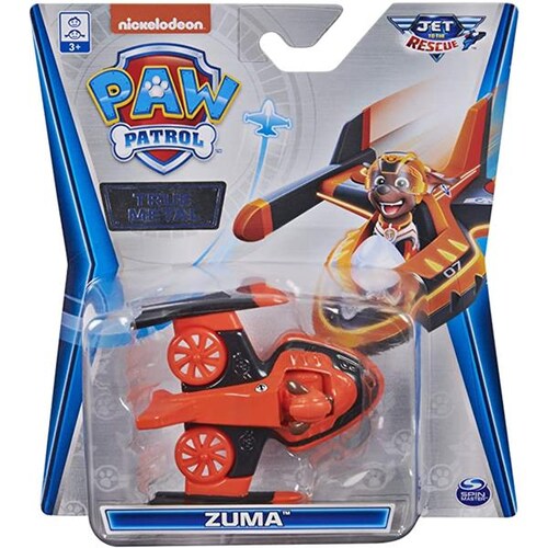 Paw Patrol Vehículos True Metal Jet Rescue Pack De 7