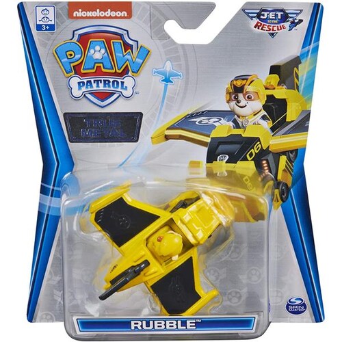 Paw Patrol Vehículos True Metal Jet Rescue Pack De 7