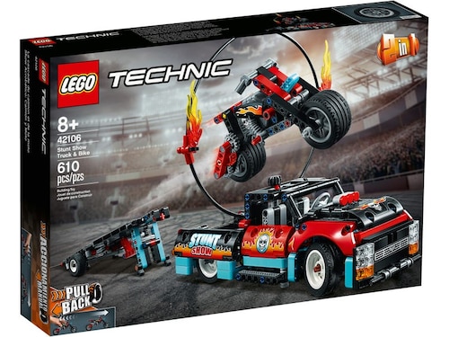 Lego 42106 Espectáculo Acrobático: Camión Y Moto