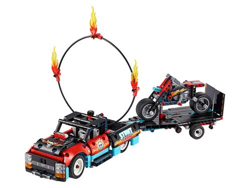 Lego 42106 Espectáculo Acrobático: Camión Y Moto