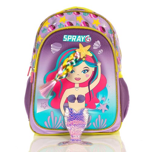 Mochila Sirena Eva 3D de Spray Girl