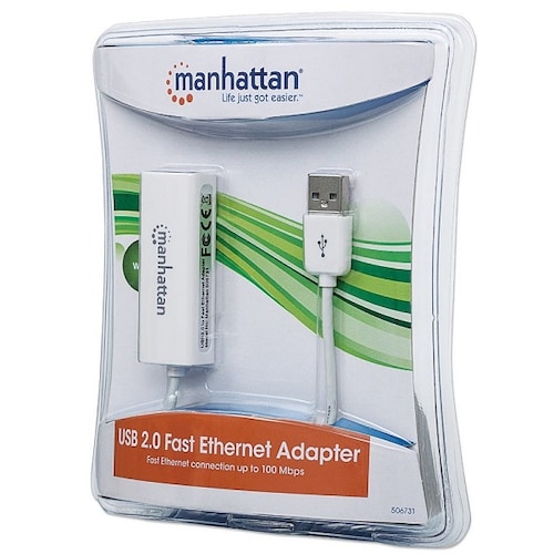 ADAPTADOR FAST ETHERNET USB 2.0 MANHATTAN 506731