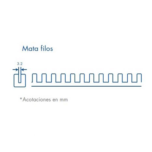 MATA FILOS DE 3.2 MM ROLLO CON 10 METROS MARCA THORSMAN 3602-00001