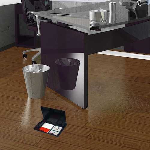 CAJA DE PISO DE 4 MODULOS CONFIGURABLE THORSMAN 11000-43401