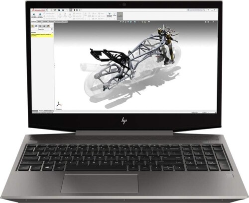 Laptop HP ZBook 15v G5 15.6" Full HD Intel Core i7-9750H 2.60GHz 8gb RAM 1TB HDD NVIDIA Quadro P600 4gb | Windows 10 Pro 64-bit Silver