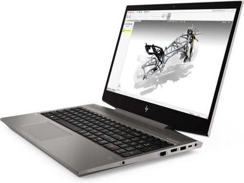 Laptop HP ZBook 15v G5 15.6" Full HD Intel Core i7-9750H 2.60GHz 8gb RAM 1TB HDD NVIDIA Quadro P600 4gb | Windows 10 Pro 64-bit Silver