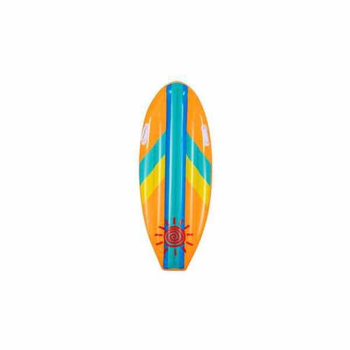 Inflable Flotador Forma de Tabla Surf Naranja Infantil