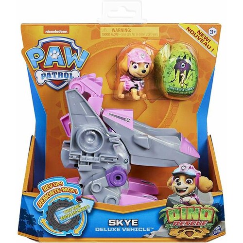 Paw Patrol Dino Rescue Skye Deluxe Vehicle 