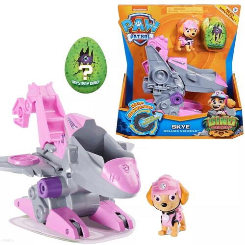Paw Patrol Dino Rescue Skye Deluxe Vehicle 