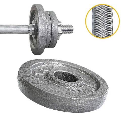 Tayga par de Mancuernas Ajustables 25 lb c/u con seguros cromada