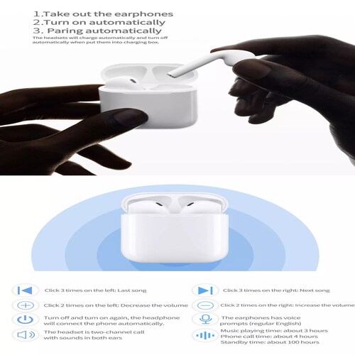 INPODS 12 MACAROON TWS BLANCO
