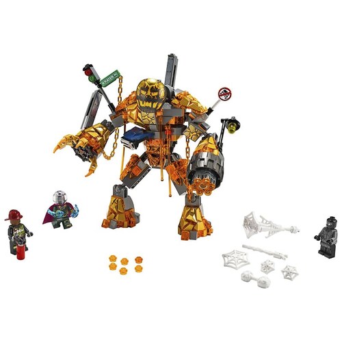 Batalla Contra Molten Man Lego Spider Man