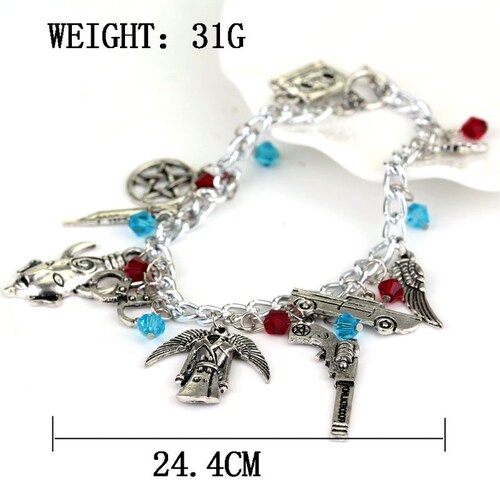 Pulsera Supernatural Serie Dean Sam Winchester